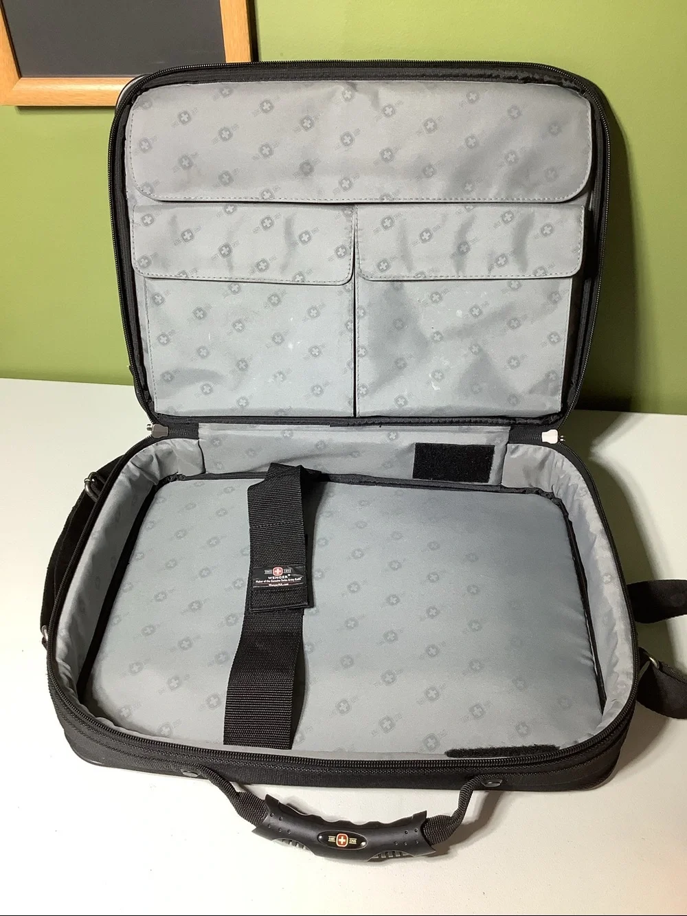 Wenger black laptop bag